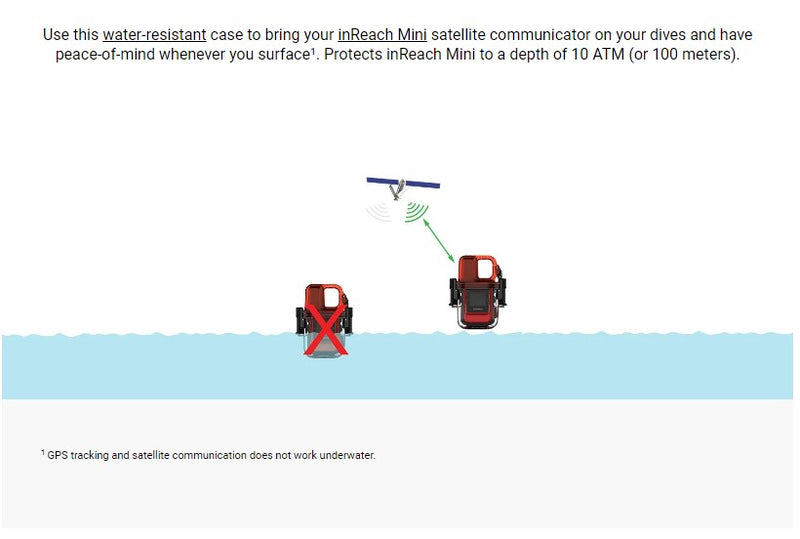 Garmin inReach Mini Dive Case