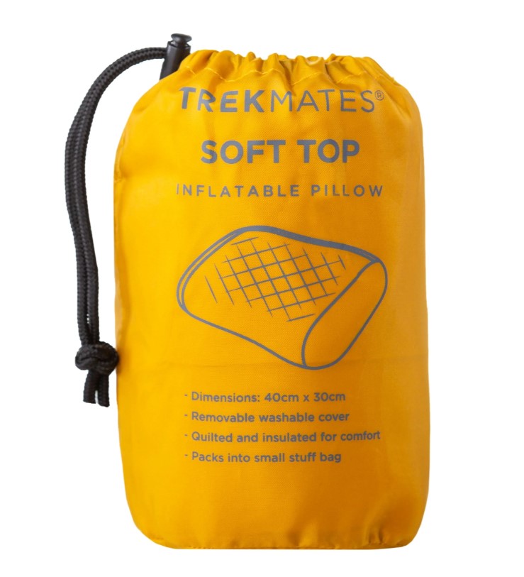 Trekmates Soft Top Inflatable Pillow