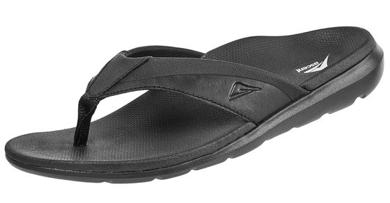 Ascent Groove Recovery Sandals Black