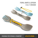 UCO Utility Spork 2-Pack with Lanyard