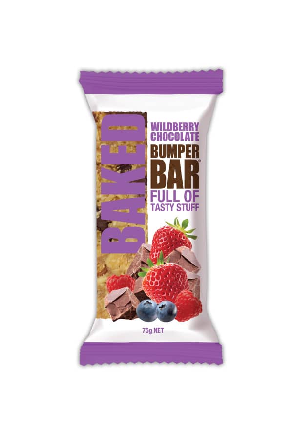 CookieTime Wildberry Chocolate Bumper Bar, 75g, Each