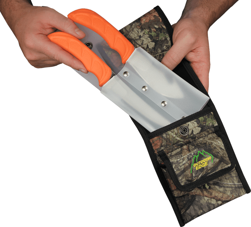 Outdoor Edge Wild-Bone Hunting Knives with Sharpener