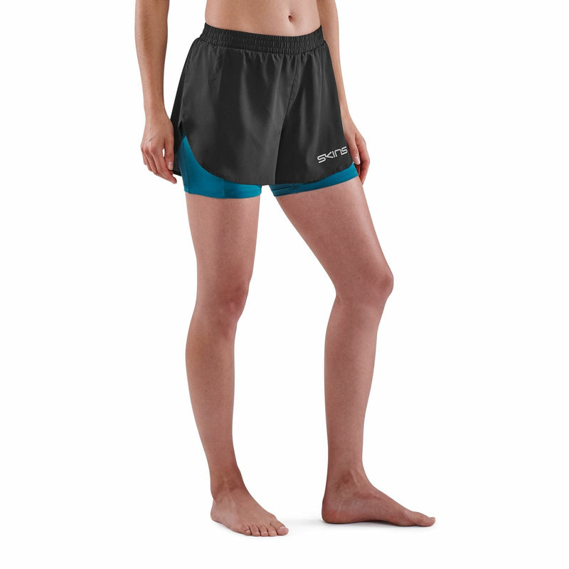 Skins Series 3 Womens X-Fit Shorts, Black